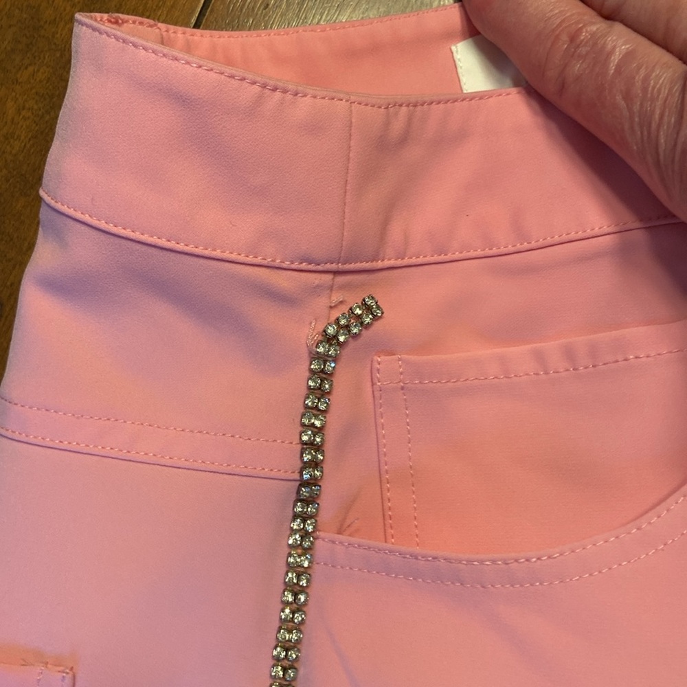 LPA/Revolve Rhinestone Trim Pants - Picture 5 of 6